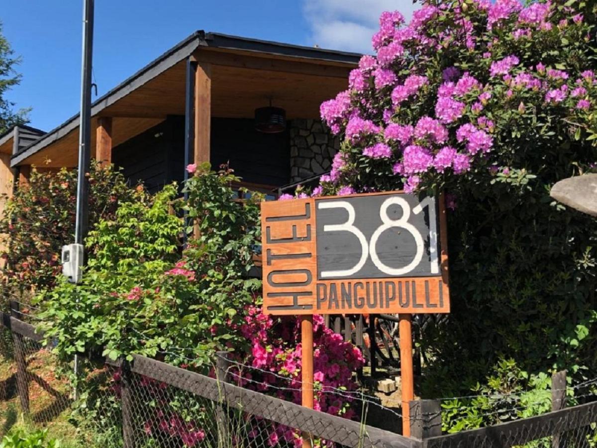 Hotel 381 Panguipulli Exterior foto